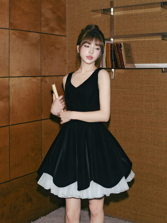 ベロアチュチュプリンセスドレス