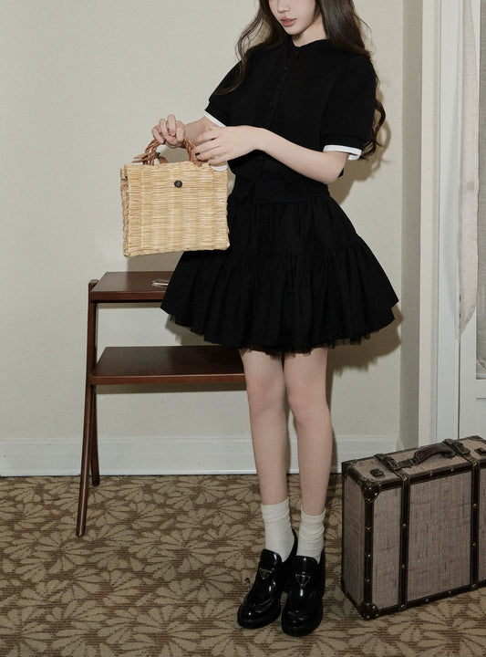 バレエチュチュボリュームミニスカート