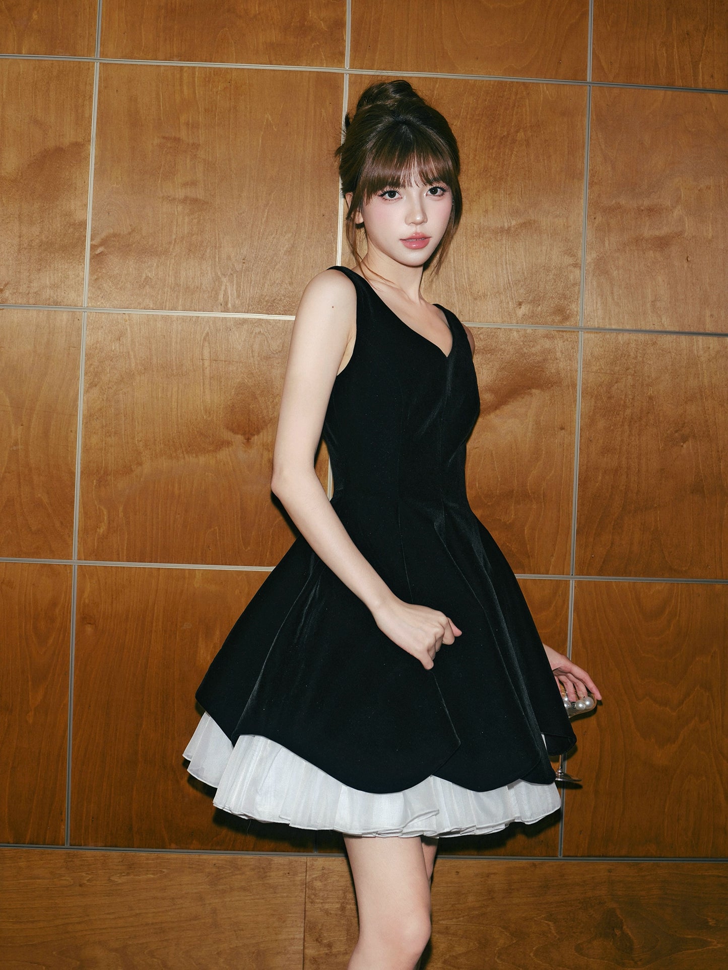 ベロアチュチュプリンセスドレス